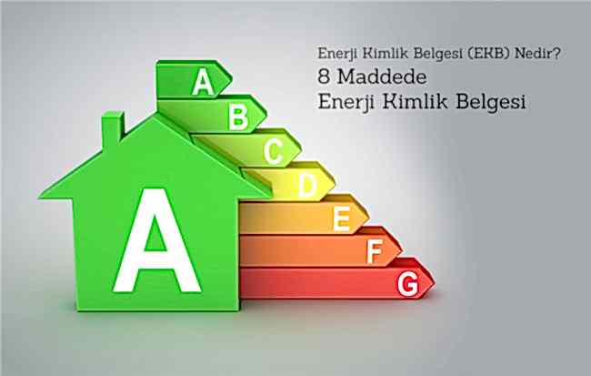 8 Maddede Enerji Kimlik Belgesi (EKB) 