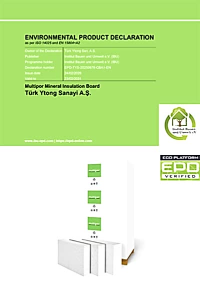 Enviromental Product Declaration - Multipor